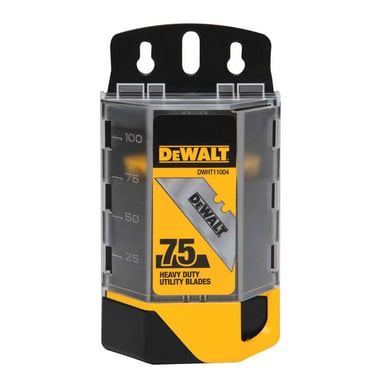 Лезо DeWALT для оздоблювальних робіт, трапецеподібне, 75 шт. (DWHT11004-7) - фото 1