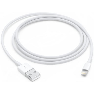 Дата кабель Lightning to USB 1.0m Model A1480 Apple (MUQW3ZM/A) - фото 1