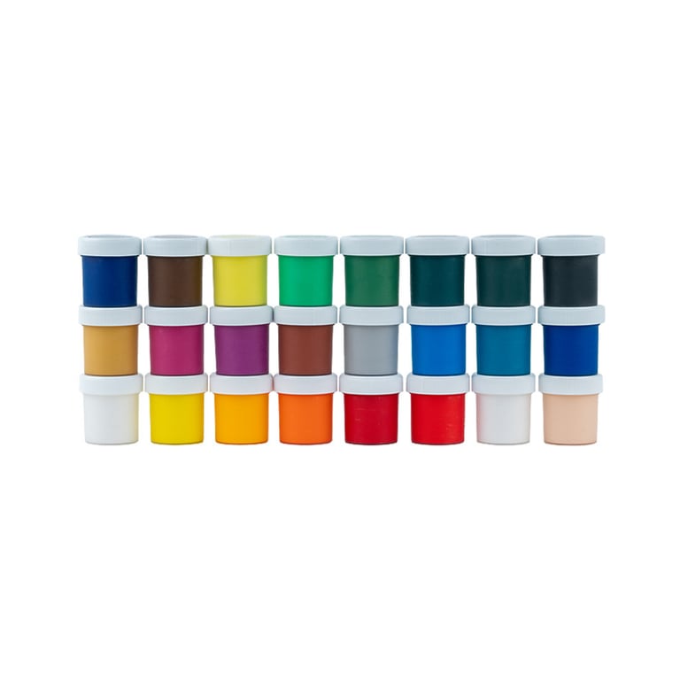Гуашеві фарби Kite Classic 24 кольорів х 20 мл (K-097) - фото 3