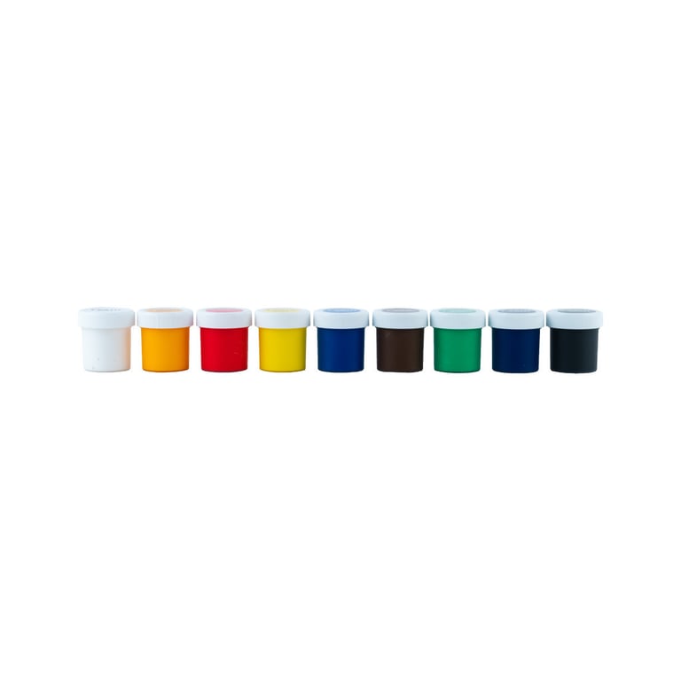 Гуашеві фарби Kite Classic 9 кольорів х 20 мл (K-072) - фото 3