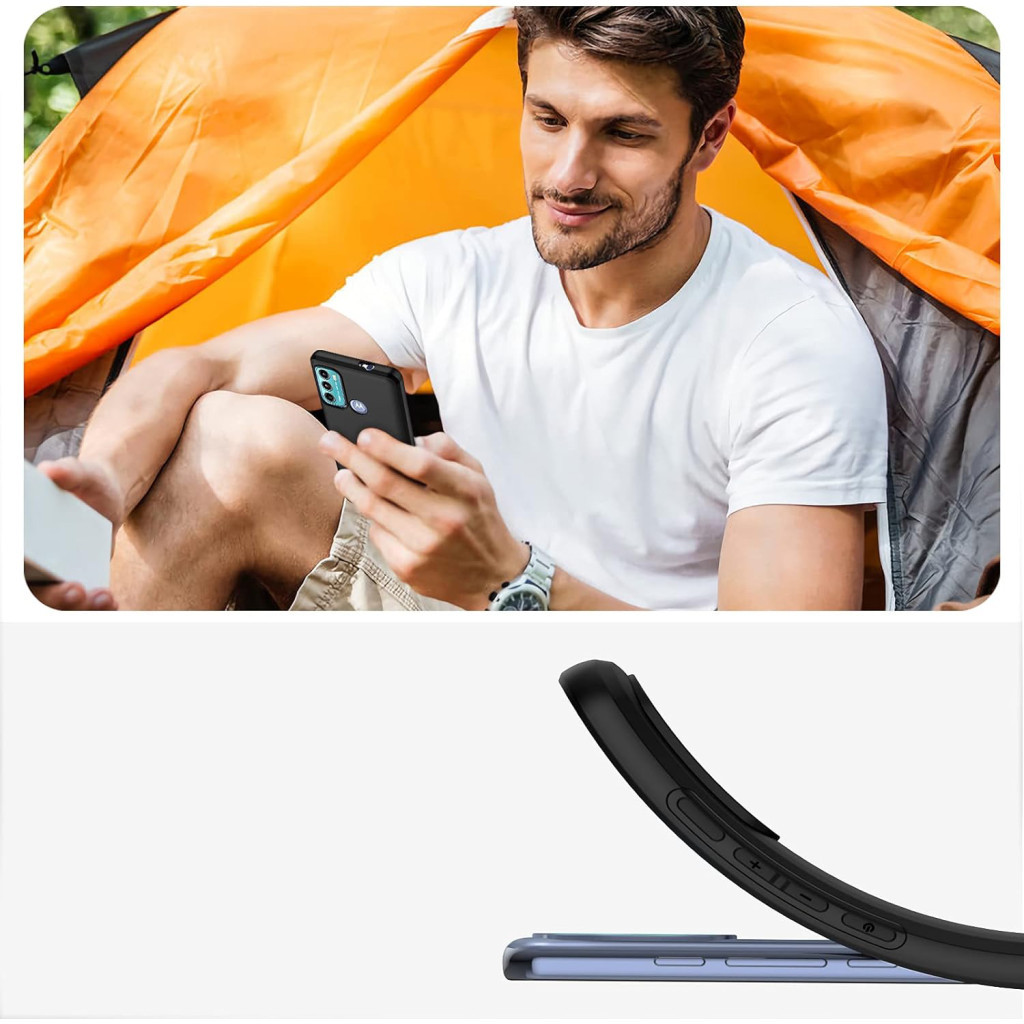 Чохол до мобільного телефона BeCover Motorola Moto G60s Black (711094) - фото 6 Чохол до мобільного телефона BeCover Motorola Moto G60s Black (711094) - фото 6