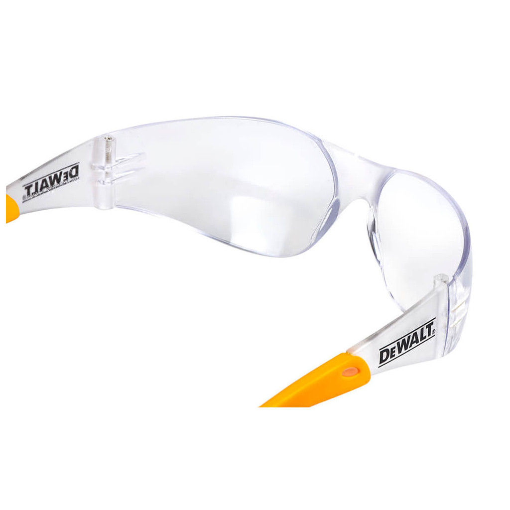 Захисні окуляри DeWALT Protector, прозорі, полікарбонатні (DPG54-1D) - фото 5 Захисні окуляри DeWALT Protector, прозорі, полікарбонатні (DPG54-1D) - фото 5