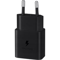 Зарядний пристрій Samsung USB-С 15W Black + Cable USB-C 1m (EP-T1510XBEGEU) - фото 2