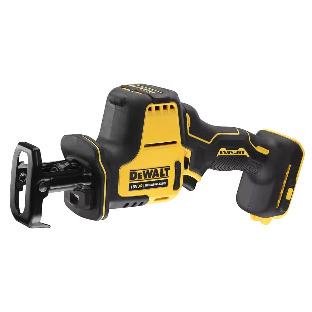 Шабельна пила DeWALT 18В XR Li-lon, 0 - 2800 ход/хв, 1.43 кг (без АКБ та ЗП) (DCS369N) - фото 1 Шабельна пила DeWALT 18В XR Li-lon, 0 - 2800 ход/хв, 1.43 кг (без АКБ та ЗП) (DCS369N) - фото 1