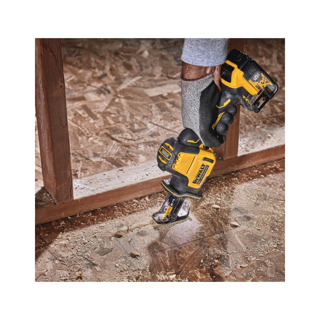 Шабельна пила DeWALT 18В XR Li-lon, 0 - 2800 ход/хв, 1.43 кг (без АКБ та ЗП) (DCS369N) - фото 9 Шабельна пила DeWALT 18В XR Li-lon, 0 - 2800 ход/хв, 1.43 кг (без АКБ та ЗП) (DCS369N) - фото 9