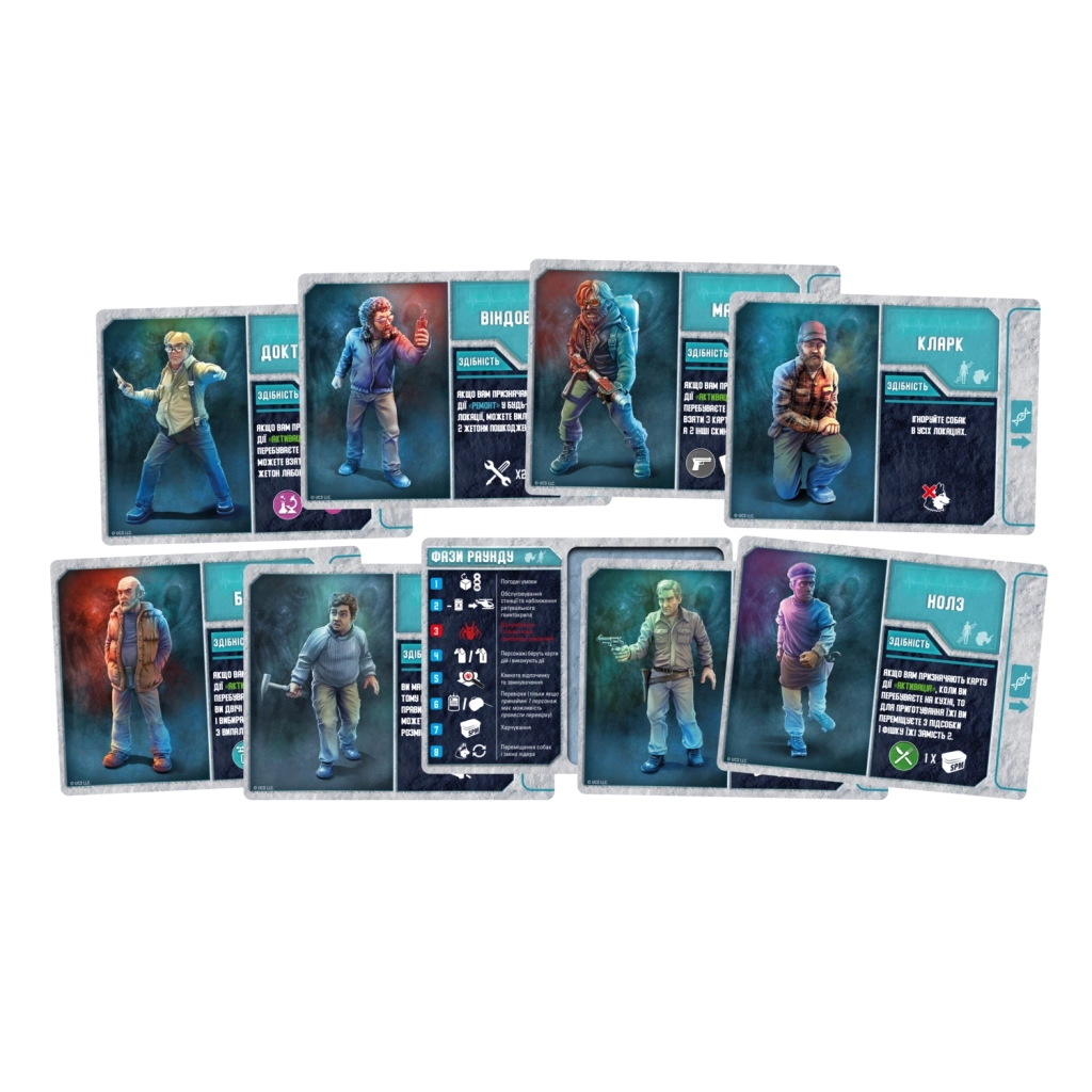 Настільна гра Geekach Games Істота. (The Thing: The Boardgame) (GKCH167T) - фото 3 Настільна гра Geekach Games Істота. (The Thing: The Boardgame) (GKCH167T) - фото 3