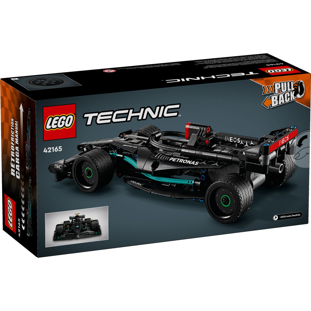 Конструктор LEGO Technic Mercedes-AMG F1 W14 E Performance Pull-Back 240 деталей (42165) - фото 6 Конструктор LEGO Technic Mercedes-AMG F1 W14 E Performance Pull-Back 240 деталей (42165) - фото 6