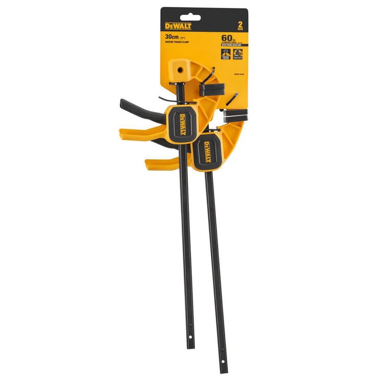 Струбцина DeWALT "M" тригерні (швидкозатискні), 300мм, тиск 63 кг, 2 шт. (DWHT0-83158) - фото 4