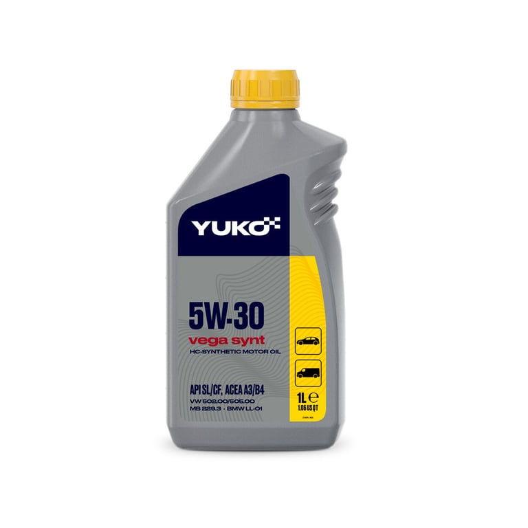 Моторна олива Yuko VEGA SYNT 5W-30 1л (4823110402290) - фото 1