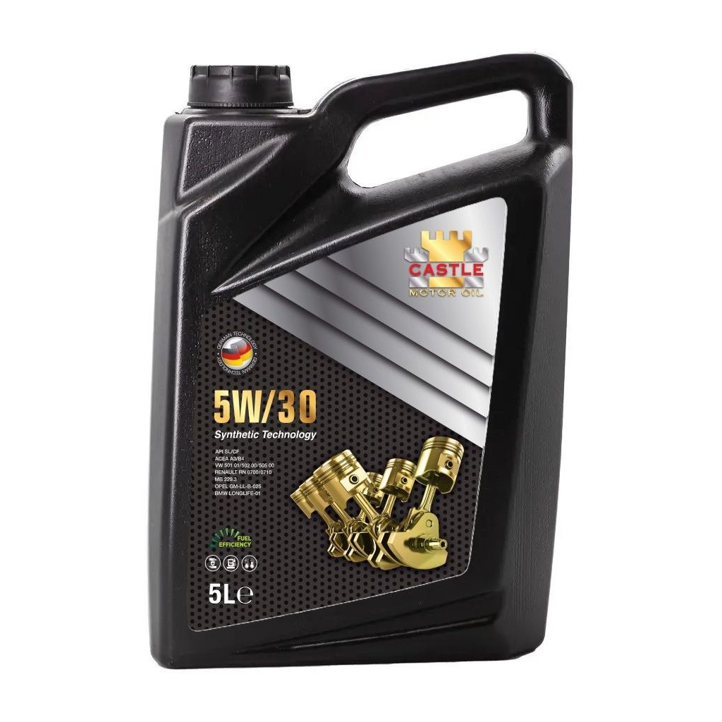 Моторна олива CASTLE MOTOR OILS 5W30 5л
