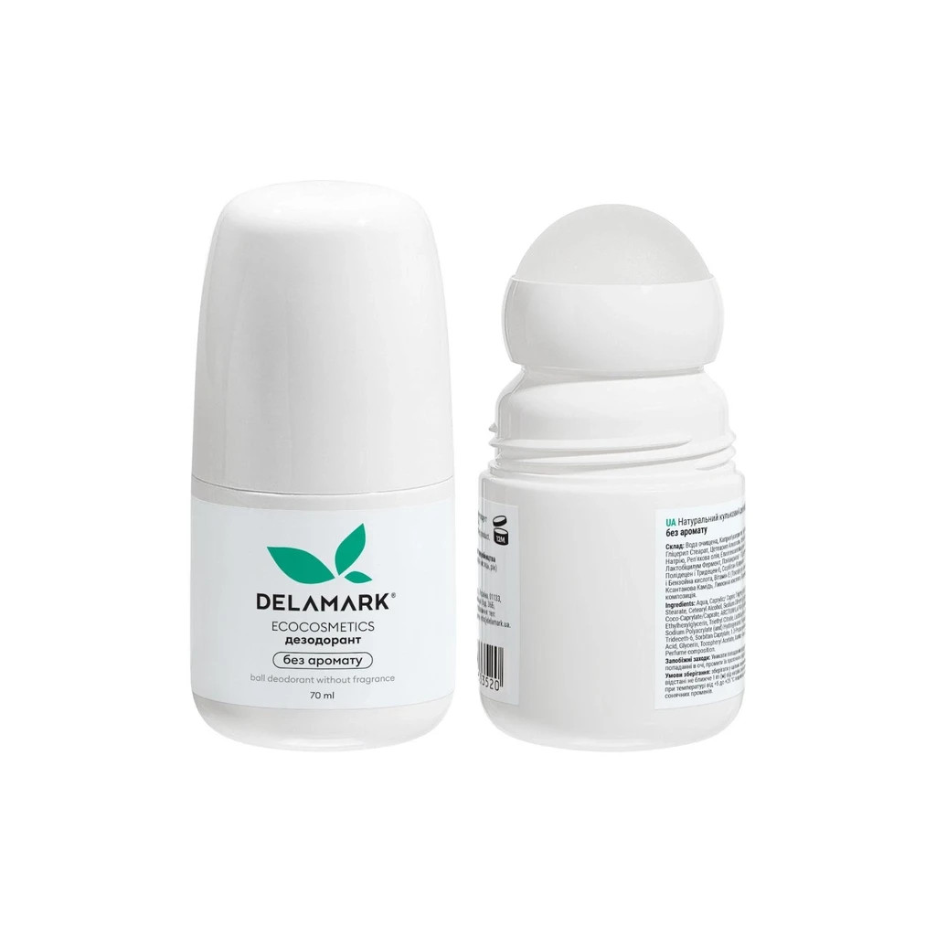 Дезодорант DeLaMark Без аромату 70 мл (4820152333520) - фото 1 Дезодорант DeLaMark Без аромату 70 мл (4820152333520) - фото 1