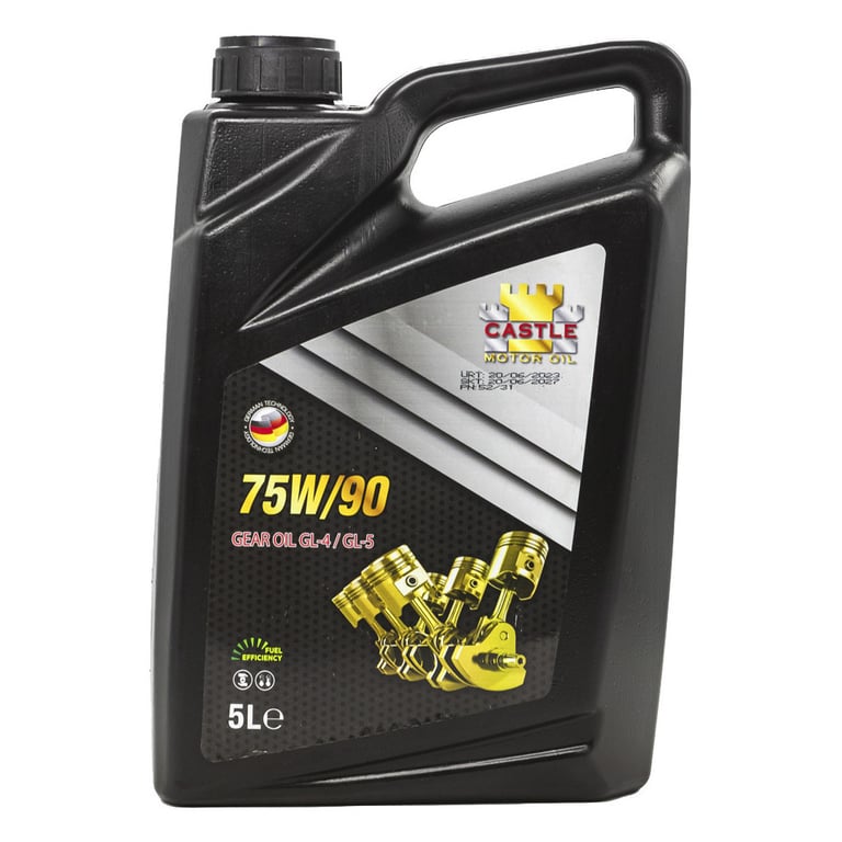 Трансмісійна олива CASTLE MOTOR OILS 75W90 5л - фото 1