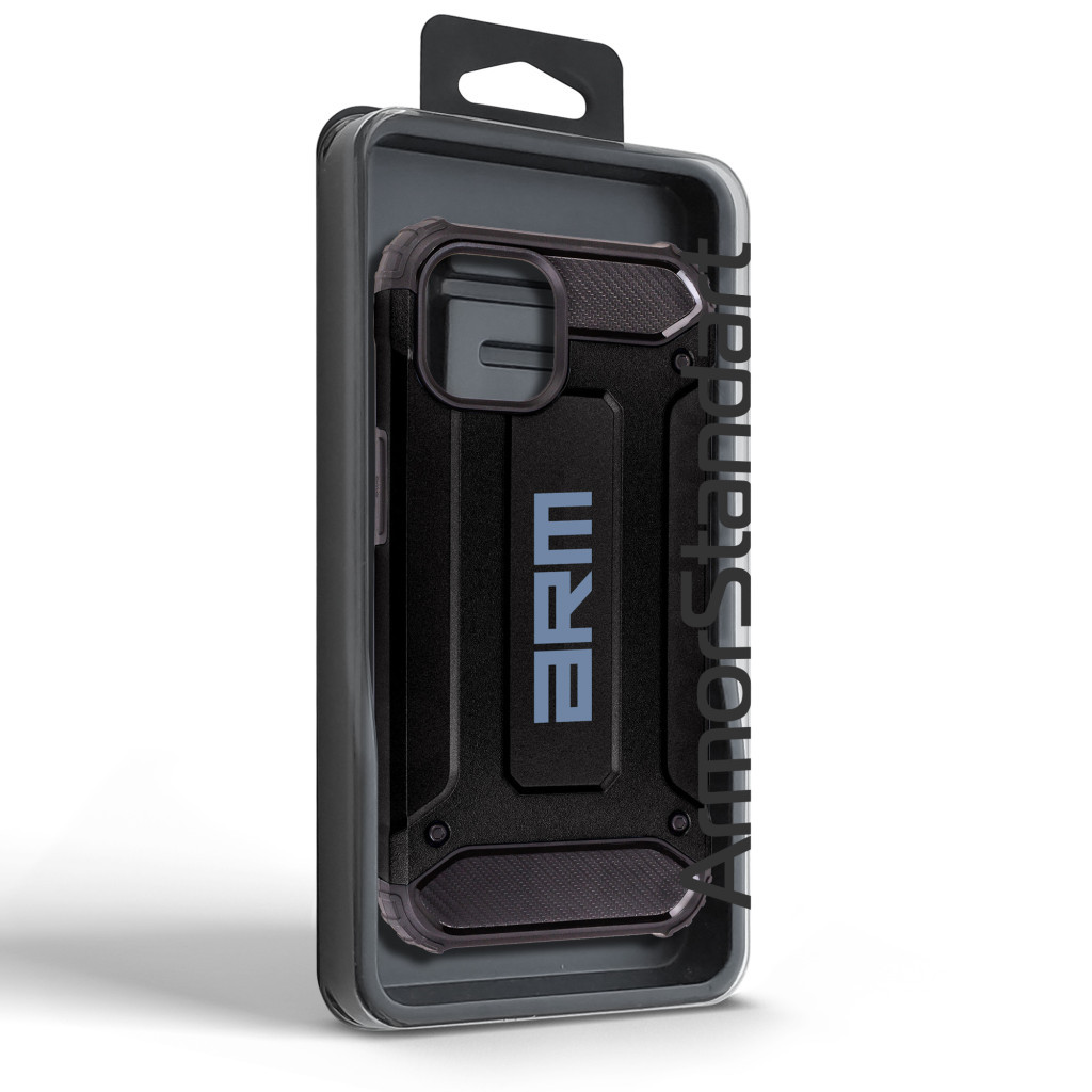 Чохол до мобільного телефона Armorstandart Panzer Apple iPhone 15 Black (ARM73738) - фото 7 Чохол до мобільного телефона Armorstandart Panzer Apple iPhone 15 Black (ARM73738) - фото 7