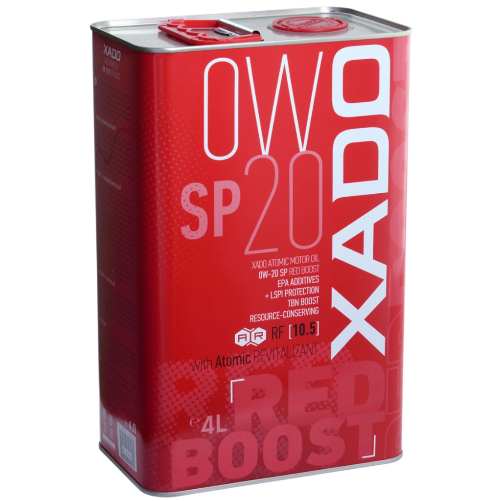 Моторна олива Xado Atomic Oil 0W-20 SP RED BOOST 4л (XA 24294) - фото 1