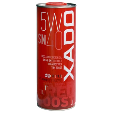 Моторна олива Xado Atomic Oil 5W-40 SN RED BOOST 1л (ХА 26169) - фото 1