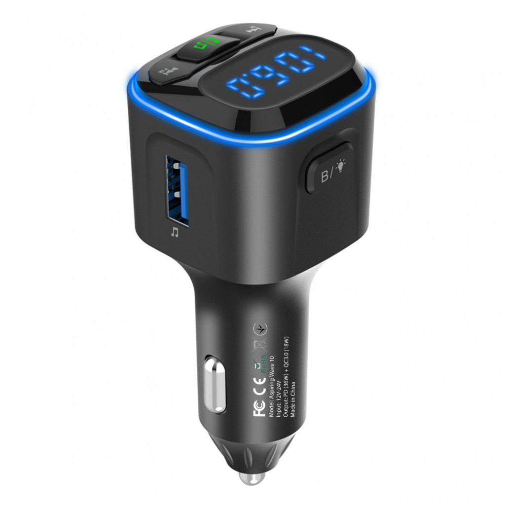 FM модулятор Aspiring Wave 10, 54W (WA.7001) - фото 6 FM модулятор Aspiring Wave 10, 54W (WA.7001) - фото 6