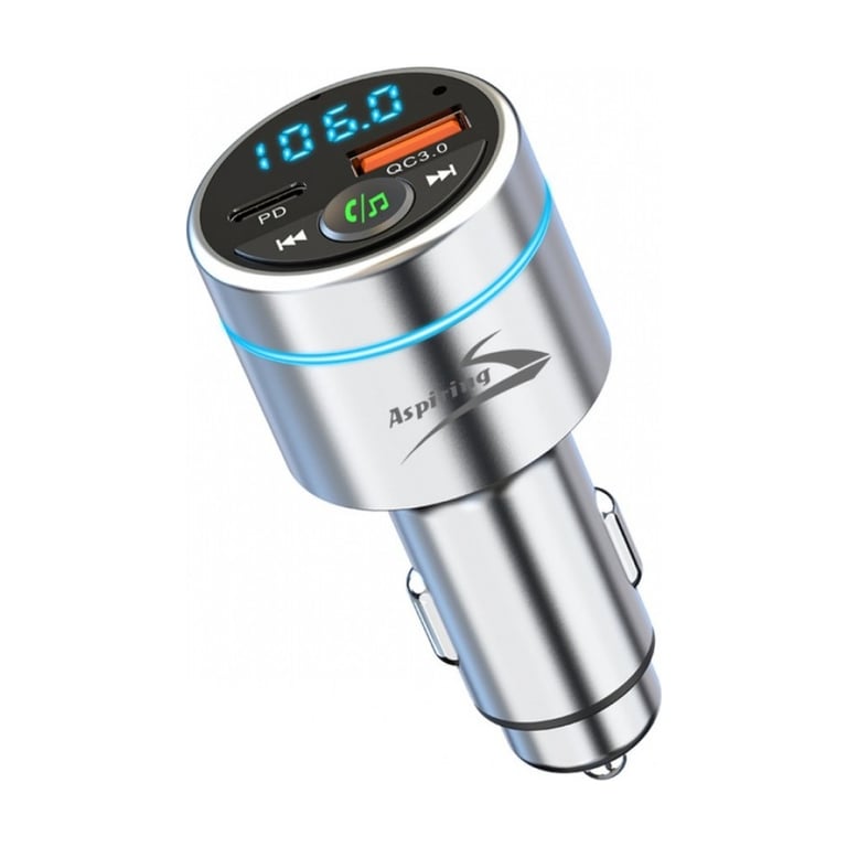FM модулятор Aspiring Wave 5 Metal case 48 W (WV 654712) - фото 3