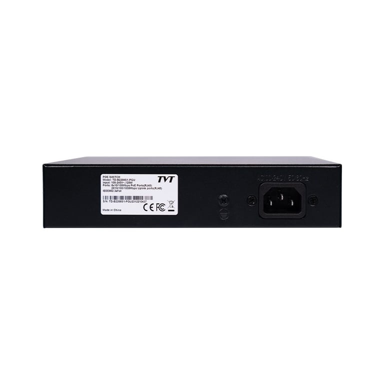 Комутатор мережевий TVT DIGITAL TD-B2208S1-PGU - фото 3