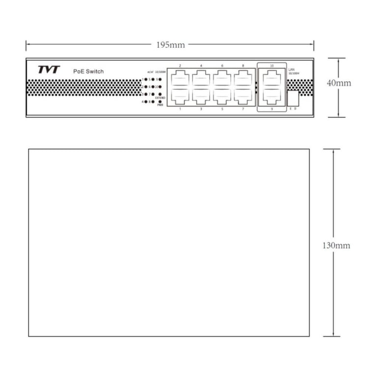 Комутатор мережевий TVT DIGITAL TD-B2208S1-PGU - фото 5