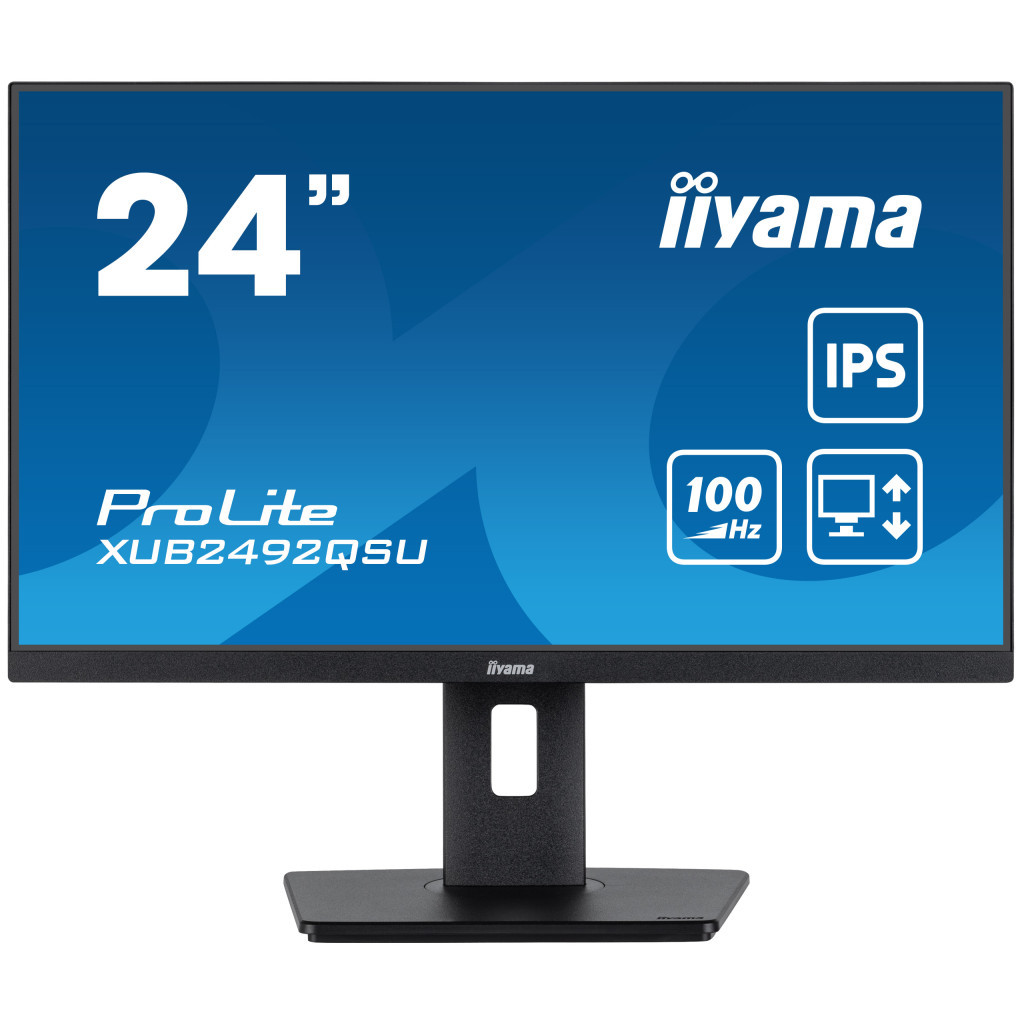 Монітор iiyama XUB2492QSU-B1 - фото 1 Монітор iiyama XUB2492QSU-B1 - фото 1