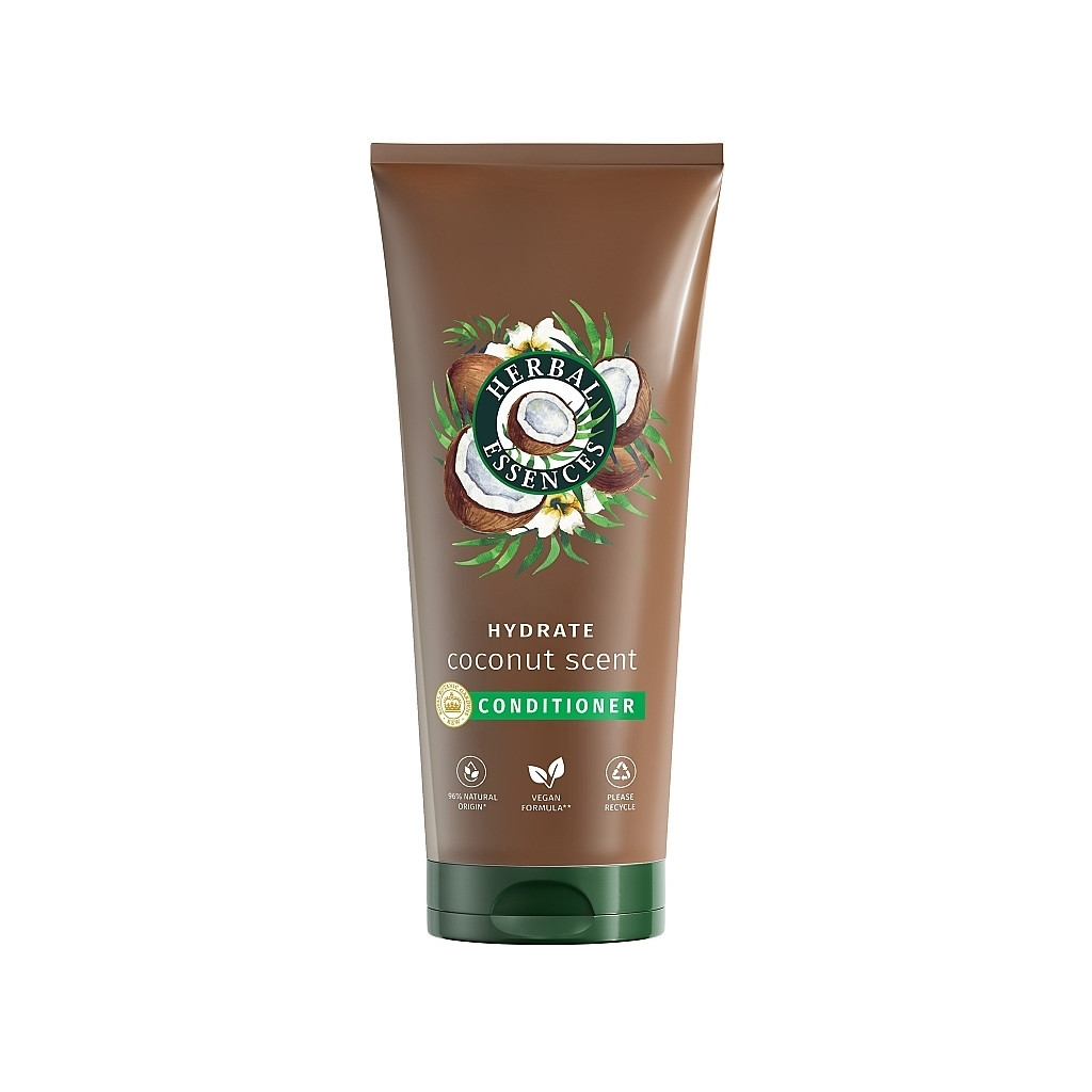 Кондиціонер для волосся Herbal Essences Зволоження Аромат кокосу 250 мл (8700216210393) - фото 1 Кондиціонер для волосся Herbal Essences Зволоження Аромат кокосу 250 мл (8700216210393) - фото 1
