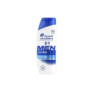 Шампунь Head & Shoulders Men Ultra Total Care 2 в 1 Комплексний догляд Проти лупи 330 мл (8700216304801) - фото 1