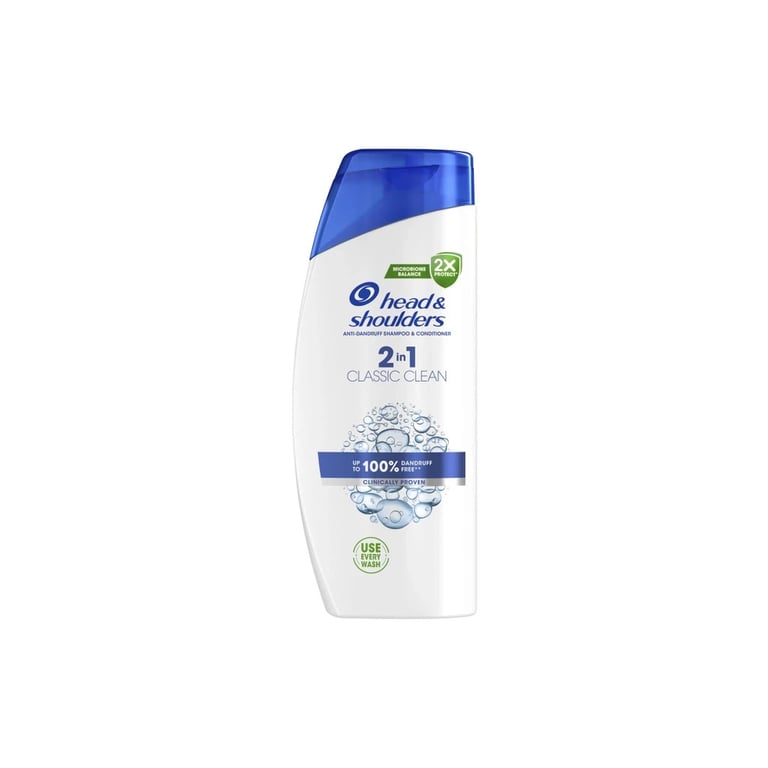 Шампунь Head & Shoulders 2 в 1 Проти лупи Основний догляд 625 мл (8700216304948)