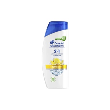 Шампунь Head & Shoulders 2 в 1 Проти лупи Цитрусова свіжість 625 мл (8700216158022) - фото 1