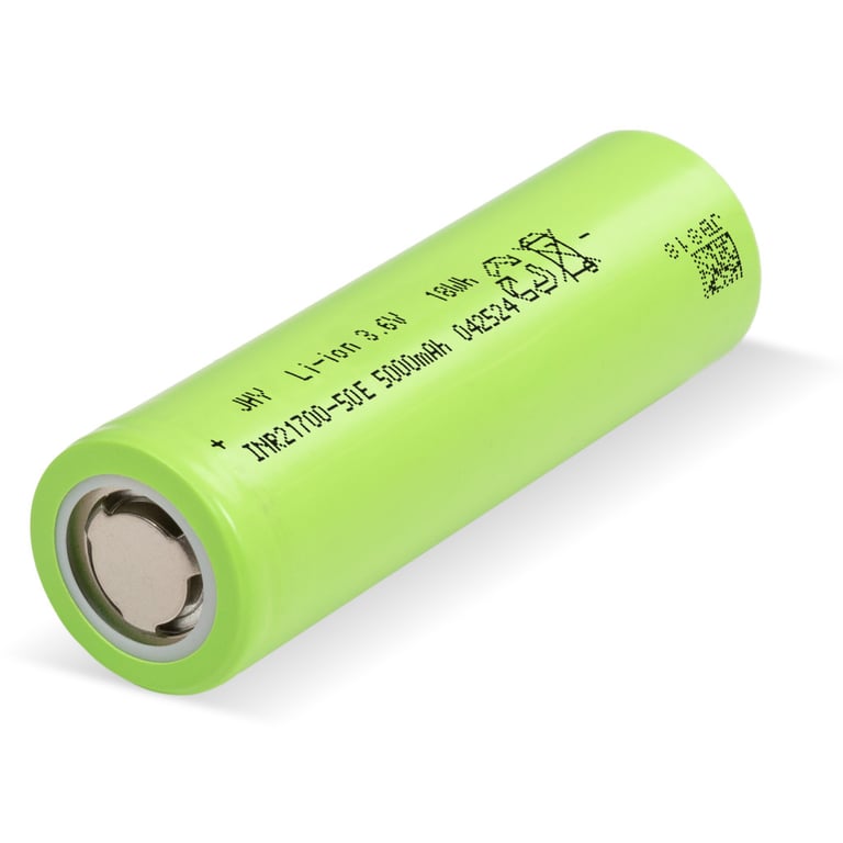 Акумулятор 21700 Li-Ion 5000mAh 3.6V 15A JHY (INR21700-50E) - фото 3