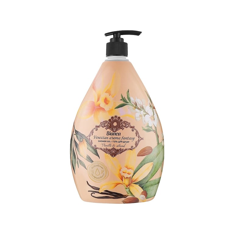 Гель для душу Bianca Venecian Aroma Fantasy З екстрактом ванілі та олією мигдалю 1000 мл (4823107605659)