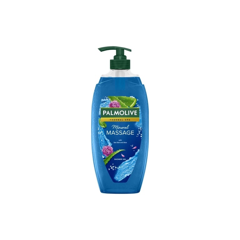 Гель для душу Palmolive Thermal Spa Мінеральний масаж з морською сіллю та алое 750 мл (8718951526624)