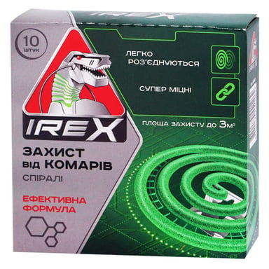Спіралі від комарів iRex 10 шт. (4820184441262) - фото 1