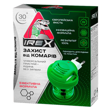 Фумігатор iRex Від комарів + Рідина 30 ночей 20 мл (4820184441309) - фото 1