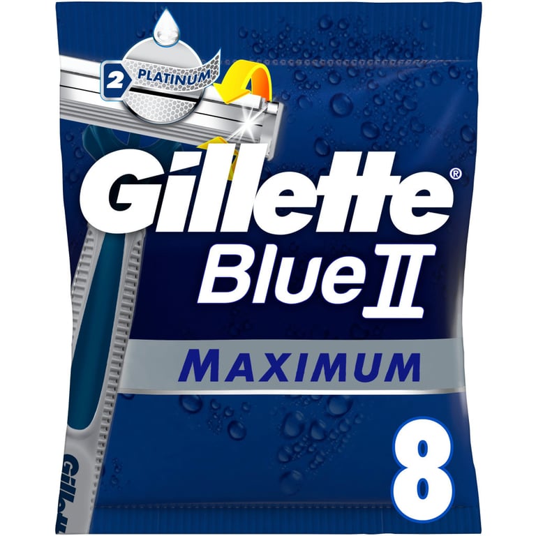Бритва Gillette Blue 2 Maximum 8 шт. (7702018502264) - фото 1