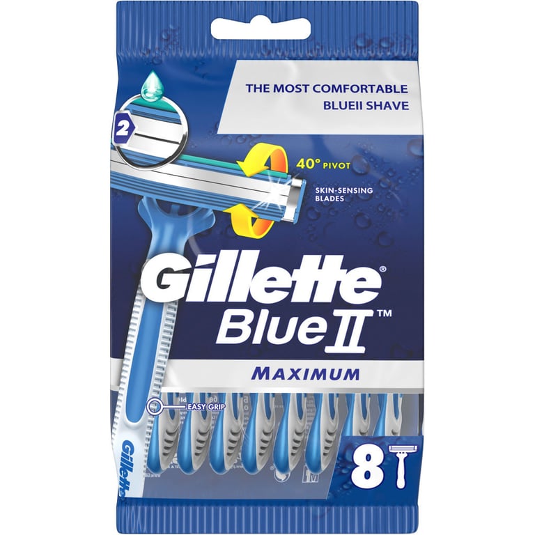 Бритва Gillette Blue 2 Maximum 8 шт. (7702018502264) - фото 2