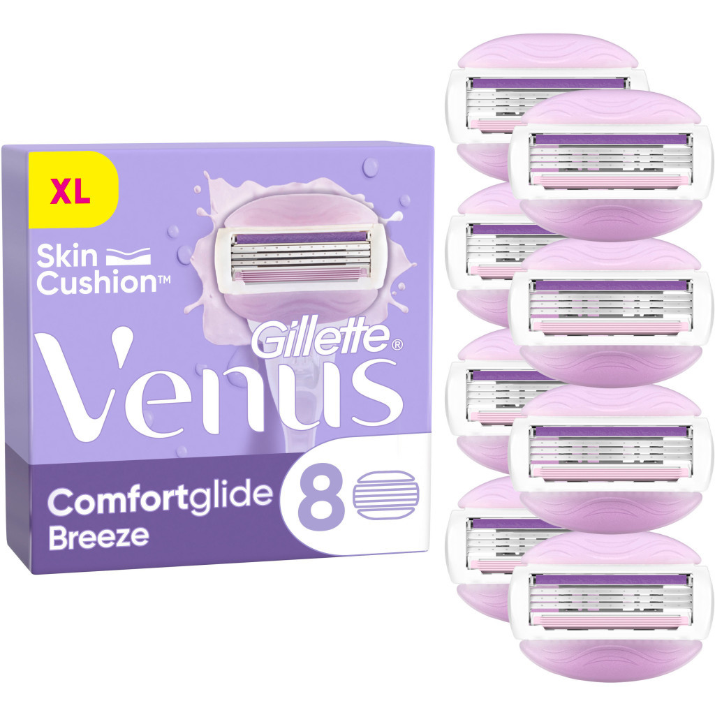 Змінні касети Gillette Venus ComfortGlide Breeze 8 шт. (7702018886463) - фото 1