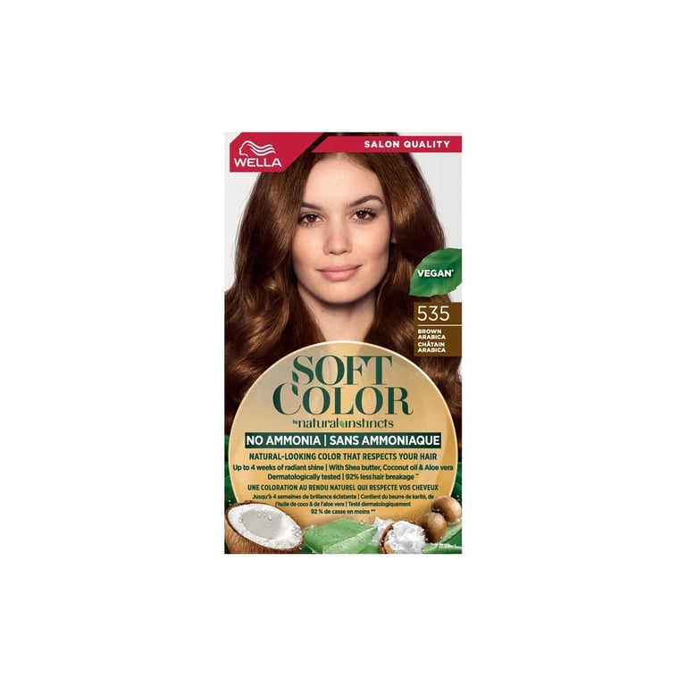 Фарба для волосся Wella Soft Color Безаміачна 535 - Коричнева арабіка (3616302076819) - фото 2