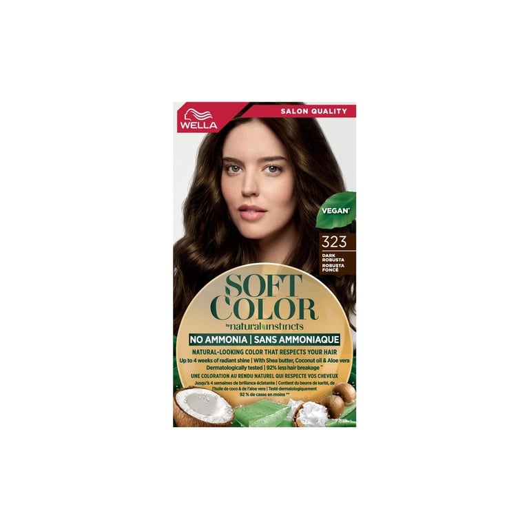 Фарба для волосся Wella Soft Color Безаміачна 323 - Темна робуста (3616302076833) - фото 2