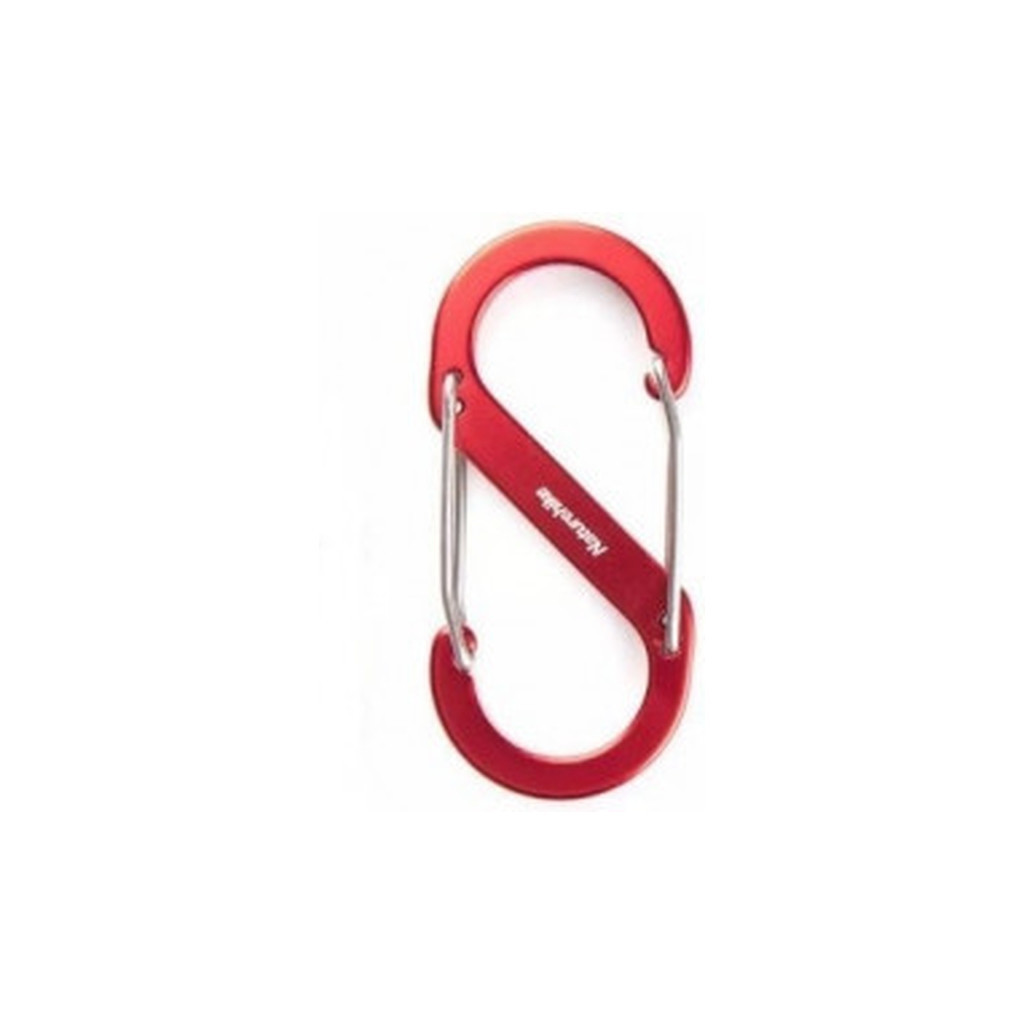 Карабін туристичний Naturehike S-type NH20GS004, 5см, червоний (6927595747117) - фото 1 Карабін туристичний Naturehike S-type NH20GS004, 5см, червоний (6927595747117) - фото 1