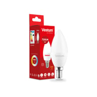 Лампочка Vestum С37 8W 3000K 220V E14 (1-VS-1312) - фото 2