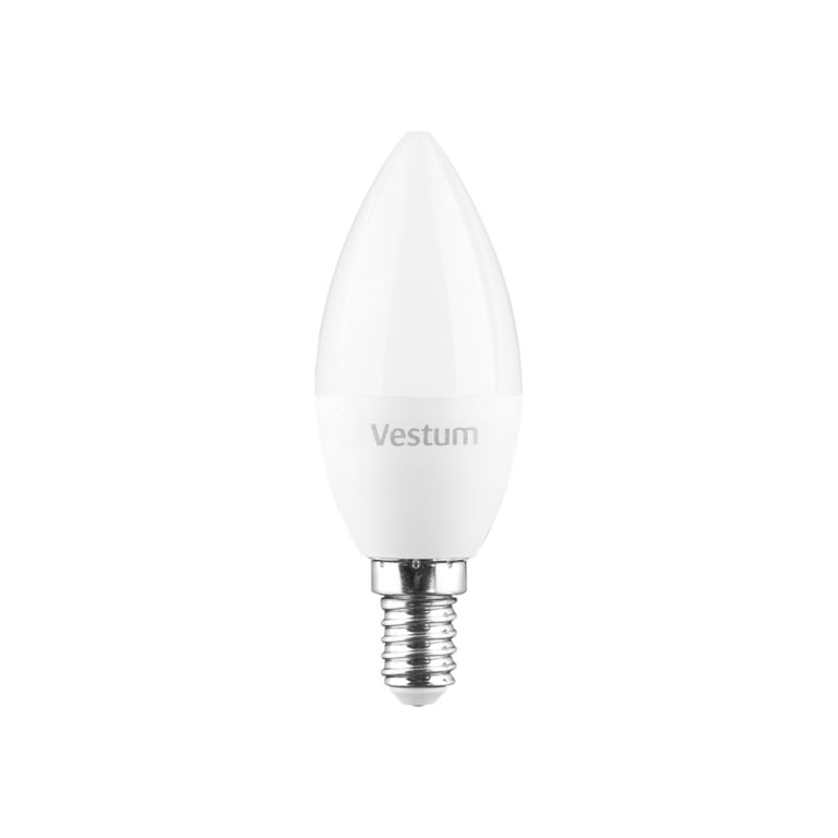 Лампочка Vestum C37 8W 4100K 220V E14 (1-VS-1311) - фото 1