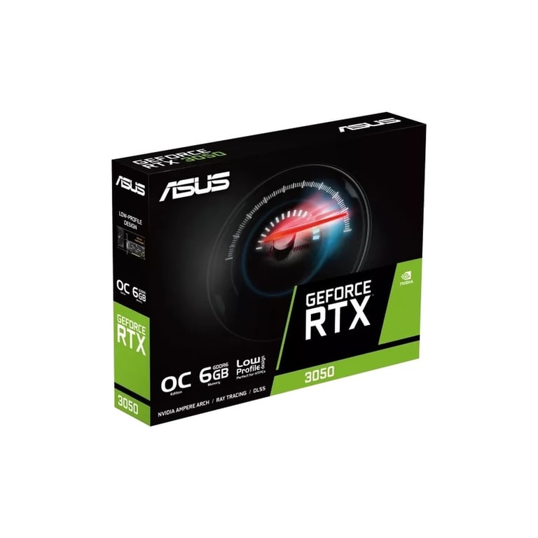 Відеокарта ASUS GeForce RTX3050 6Gb OC LP BRK (RTX3050-O6G-LP-BRK) - фото 6