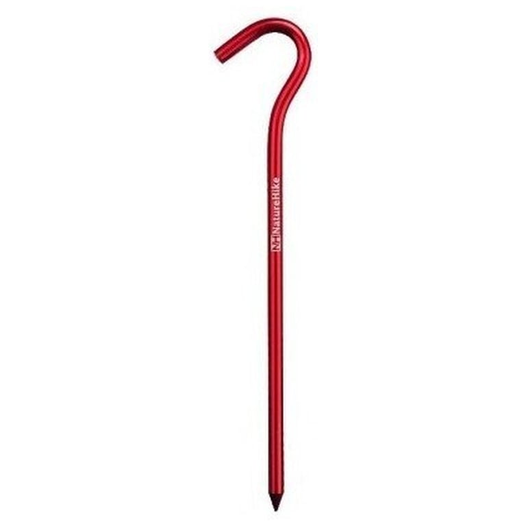 Комплект кілочків Naturehike NH15A008-I 16 см червоний 8 шт (6927595717806R)