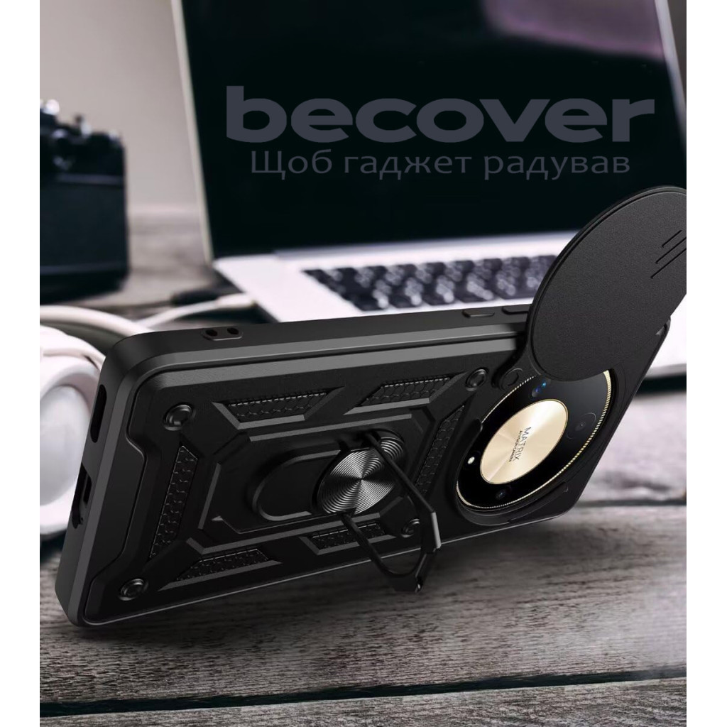 Чохол до мобільного телефона BeCover Military Honor Magic6 Lite 5G Black (710997) - фото 3 Чохол до мобільного телефона BeCover Military Honor Magic6 Lite 5G Black (710997) - фото 3