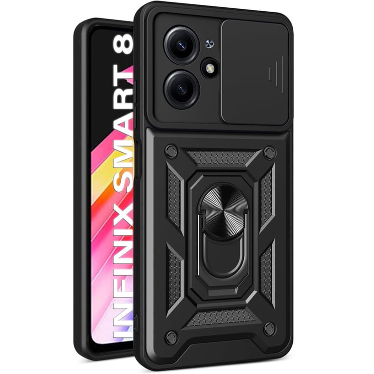 Чохол до мобільного телефона BeCover Military Infinix Smart 8 (X6525) Black (710671) - фото 1