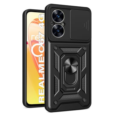 Чохол до мобільного телефона BeCover Military Realme C67 4G Black (710707) - фото 1