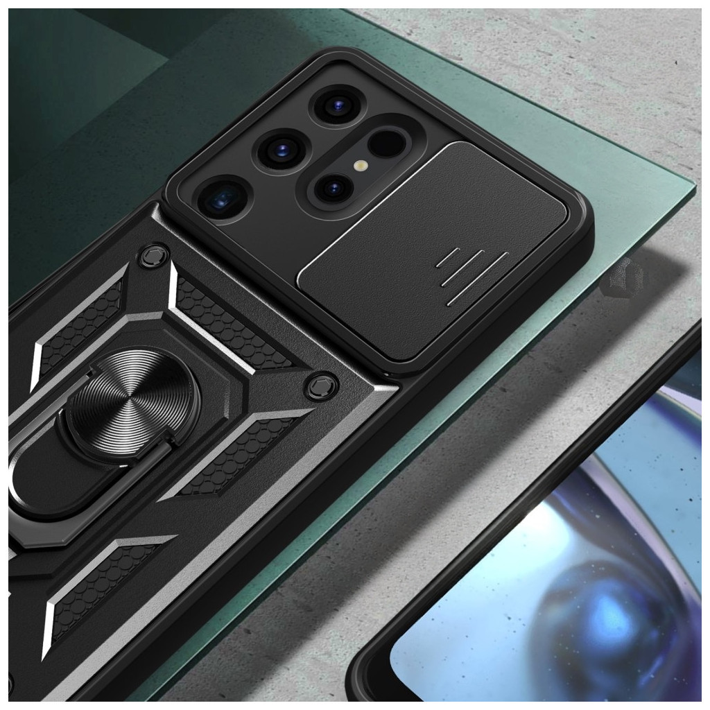 Чохол до мобільного телефона BeCover Military Samsung Galaxy S24 Ultra SM-S928 Black (710683) - фото 5 Чохол до мобільного телефона BeCover Military Samsung Galaxy S24 Ultra SM-S928 Black (710683) - фото 5