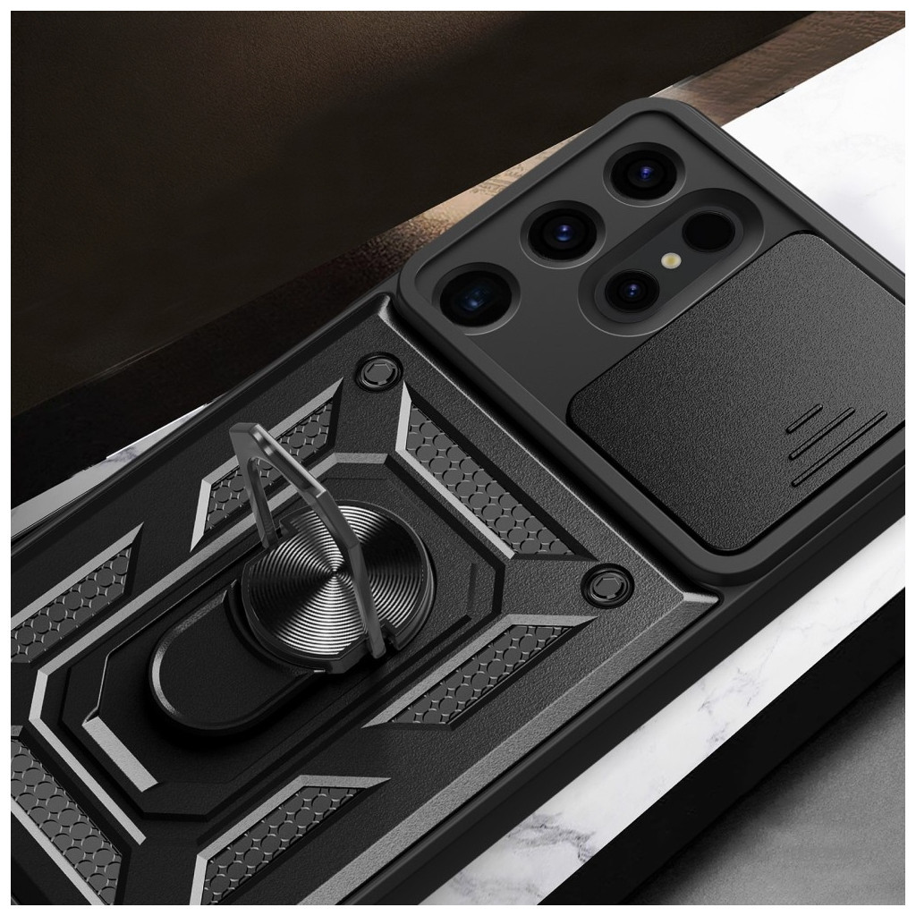 Чохол до мобільного телефона BeCover Military Samsung Galaxy S24 Ultra SM-S928 Black (710683) - фото 6 Чохол до мобільного телефона BeCover Military Samsung Galaxy S24 Ultra SM-S928 Black (710683) - фото 6
