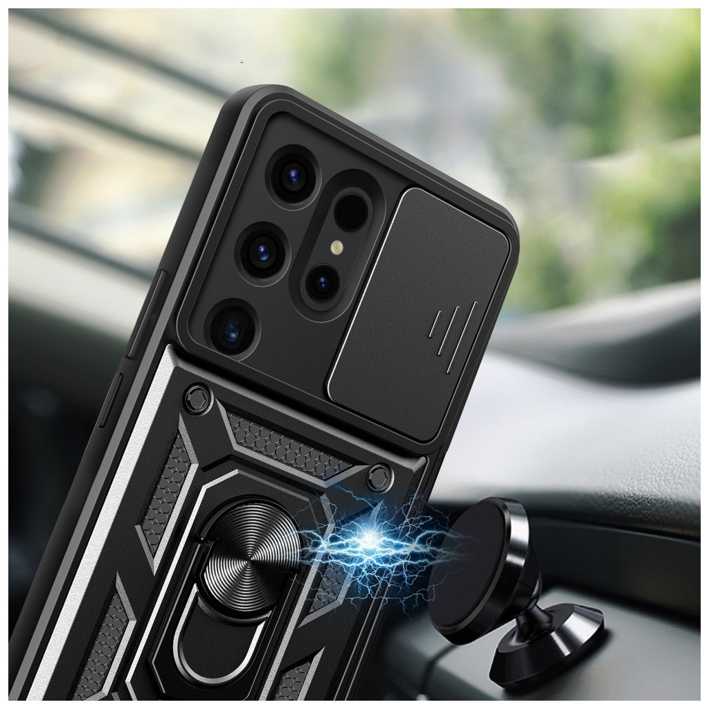 Чохол до мобільного телефона BeCover Military Samsung Galaxy S24 Ultra SM-S928 Black (710683) - фото 8 Чохол до мобільного телефона BeCover Military Samsung Galaxy S24 Ultra SM-S928 Black (710683) - фото 8