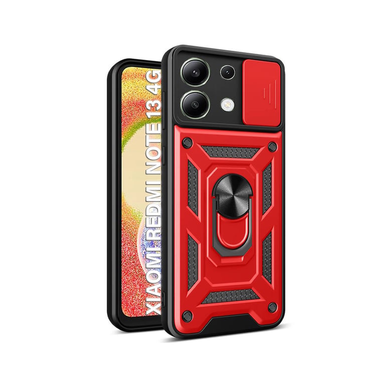 Чохол до мобільного телефона BeCover Military Xiaomi Redmi Note 13 4G Red (710692) - фото 1
